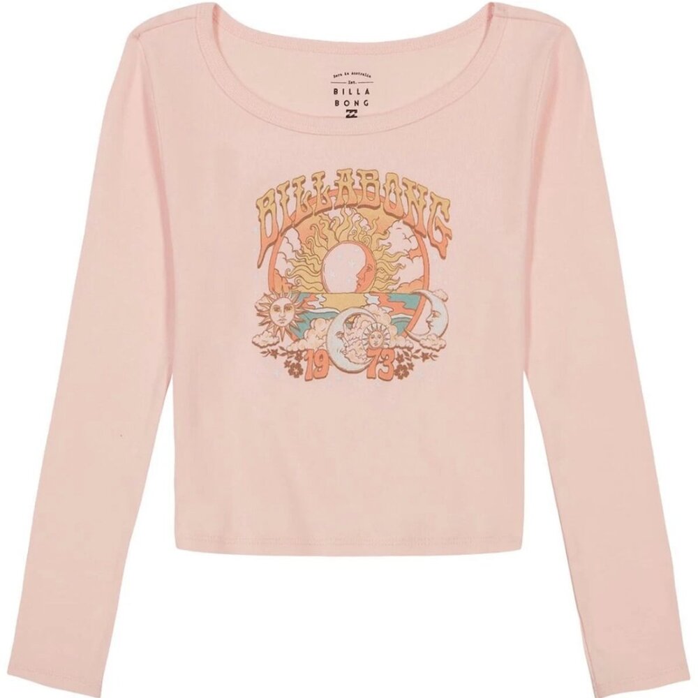 NWT- Billabong Girls Magic Happens Long Sleeve T-shirt sz L